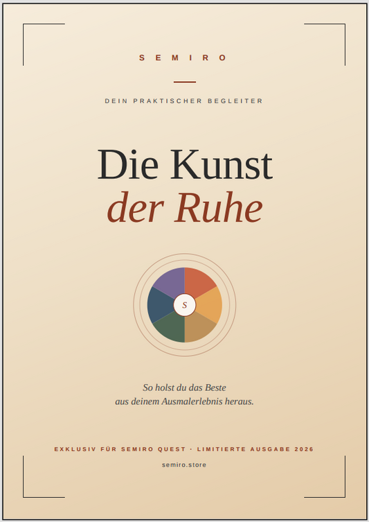 Die Kunst der Ruhe – Digitaler Guide